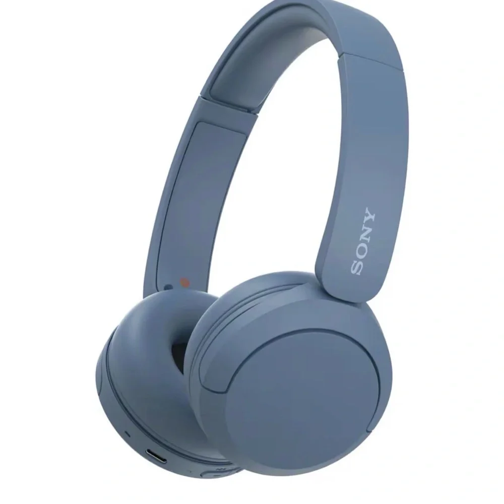 Sony Blue Wireless Over-Ear Headphones
